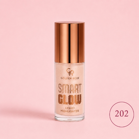 خرید هایلایتر مایع گلدن رز مدل Smart Glow | نیلوا