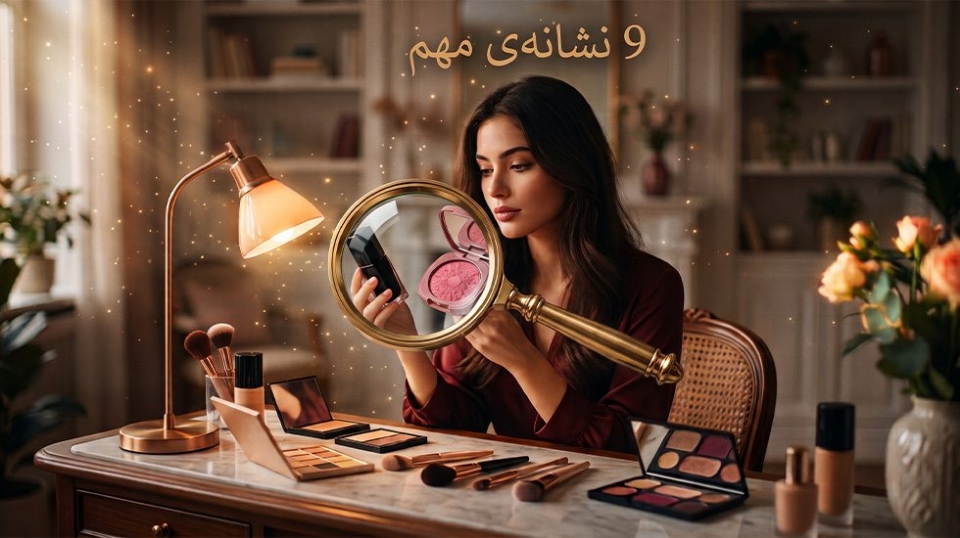 چطور لوازم آرایشی اصل را از تقلبی تشخیص دهیم؟ ۹ نشانهٔ مهم