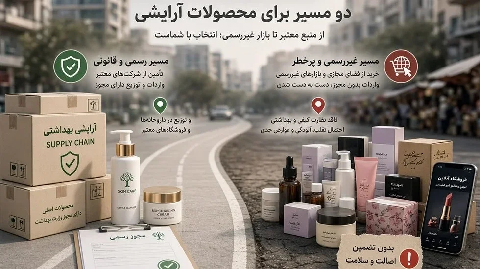 چگونه با برچسب اصالت و سامانه ttac.ir اصل بودن محصولات آرایشی را بررسی کنیم استعلام اصالت لوازم آرایشی از سامانه سازمان غذا و دارو